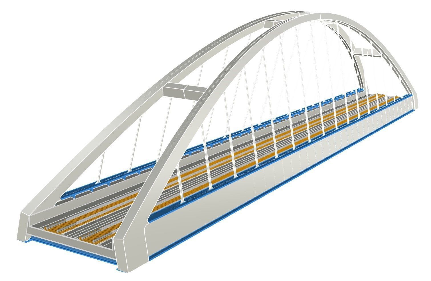 MJS2310-N PONT FERROVIAIRE DE MASSONGEX -Railway Bridge 3D print 3D print model_5