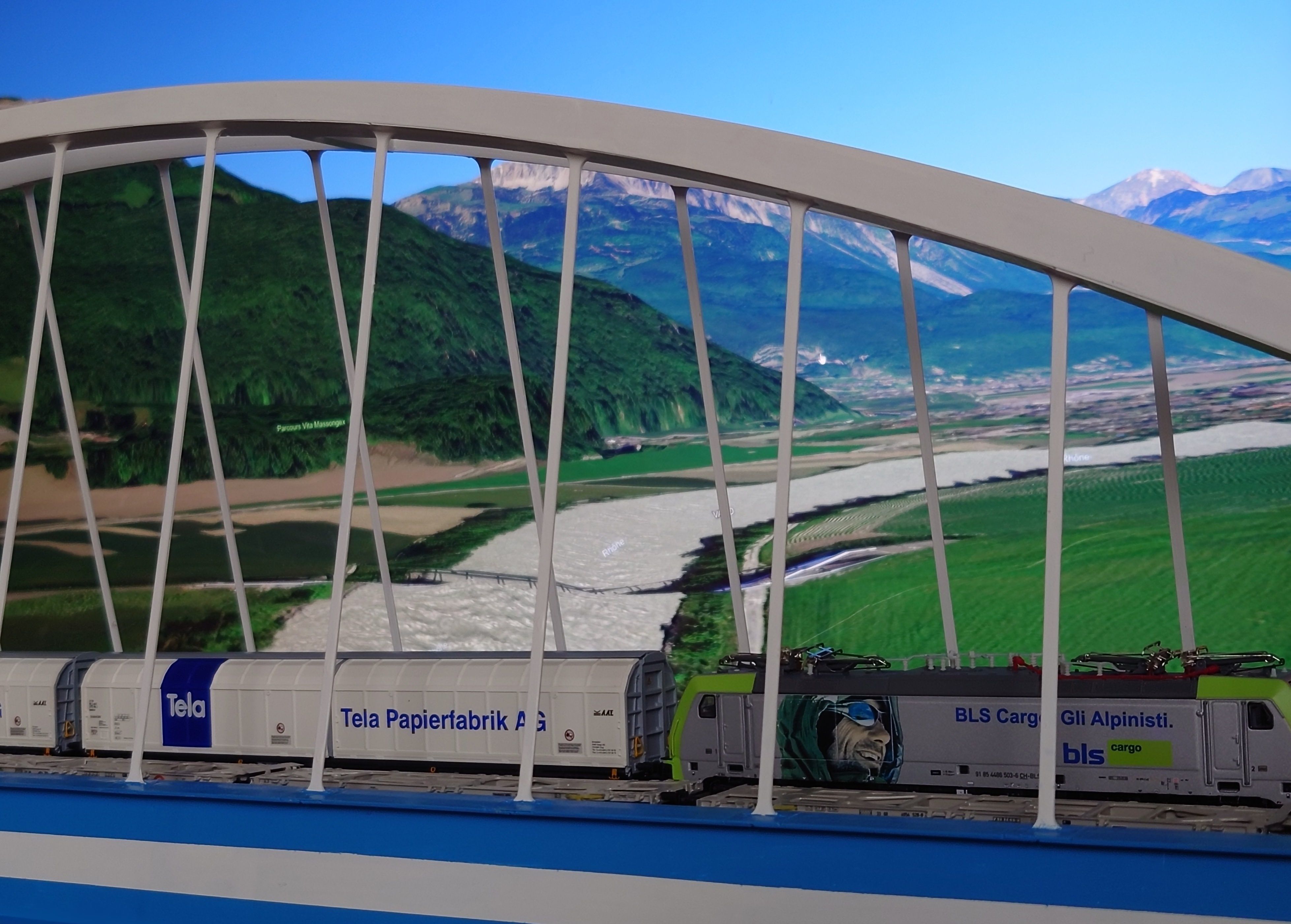 MJS2310-N PONT FERROVIAIRE DE MASSONGEX -Railway Bridge 3D print 3D print model_9