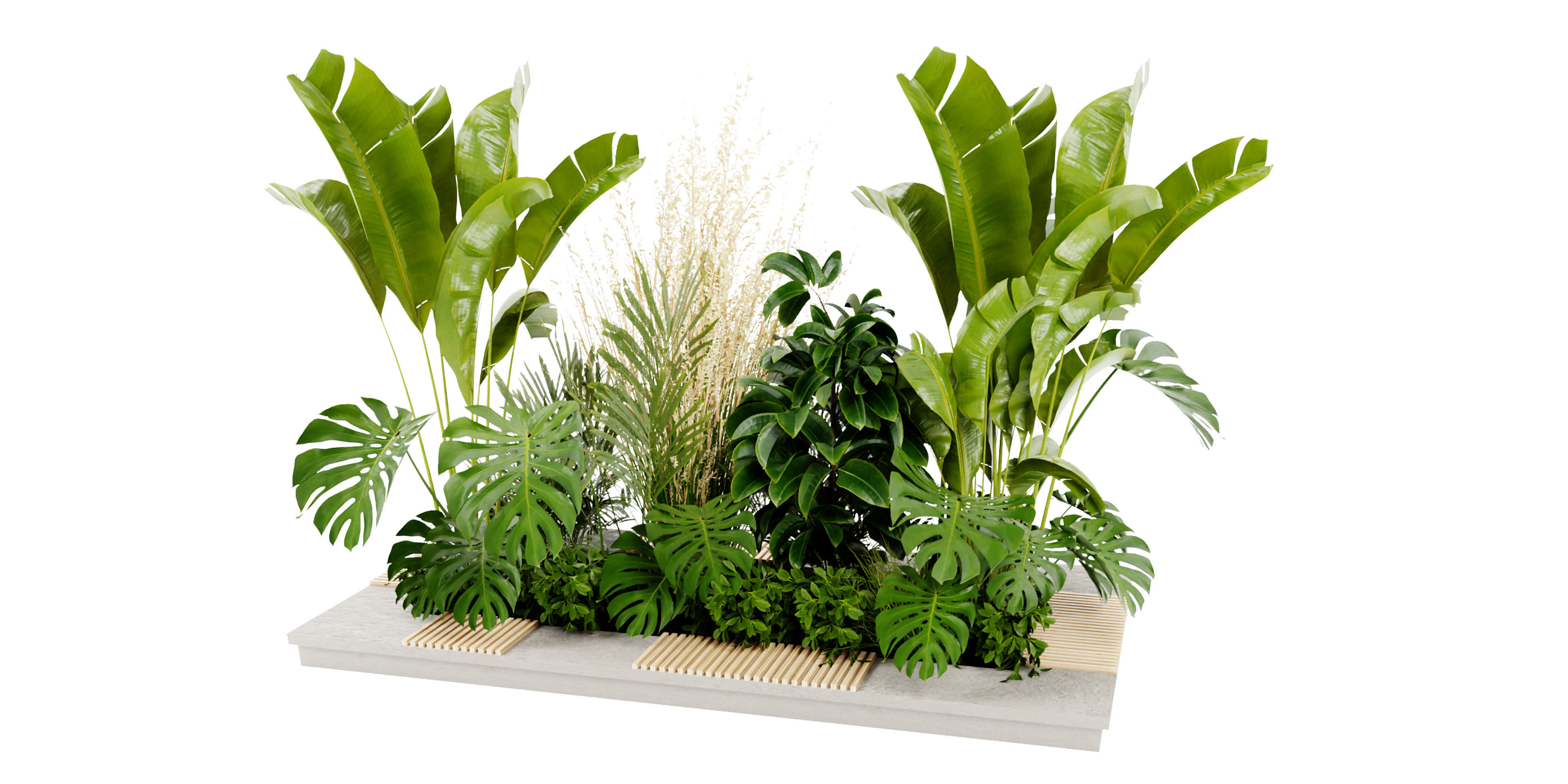 Collection plant vol 428 - blender model  3D model_1