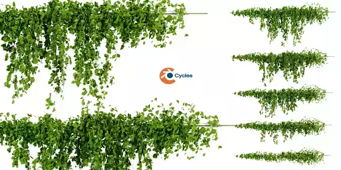 Collection plant vol 435 - blender model 