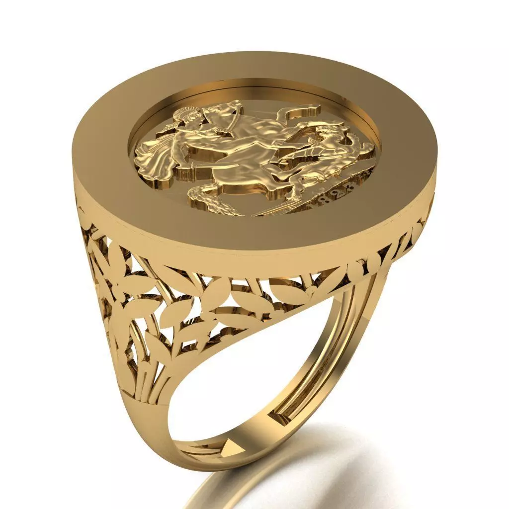 Lira Ring 021 3D print model