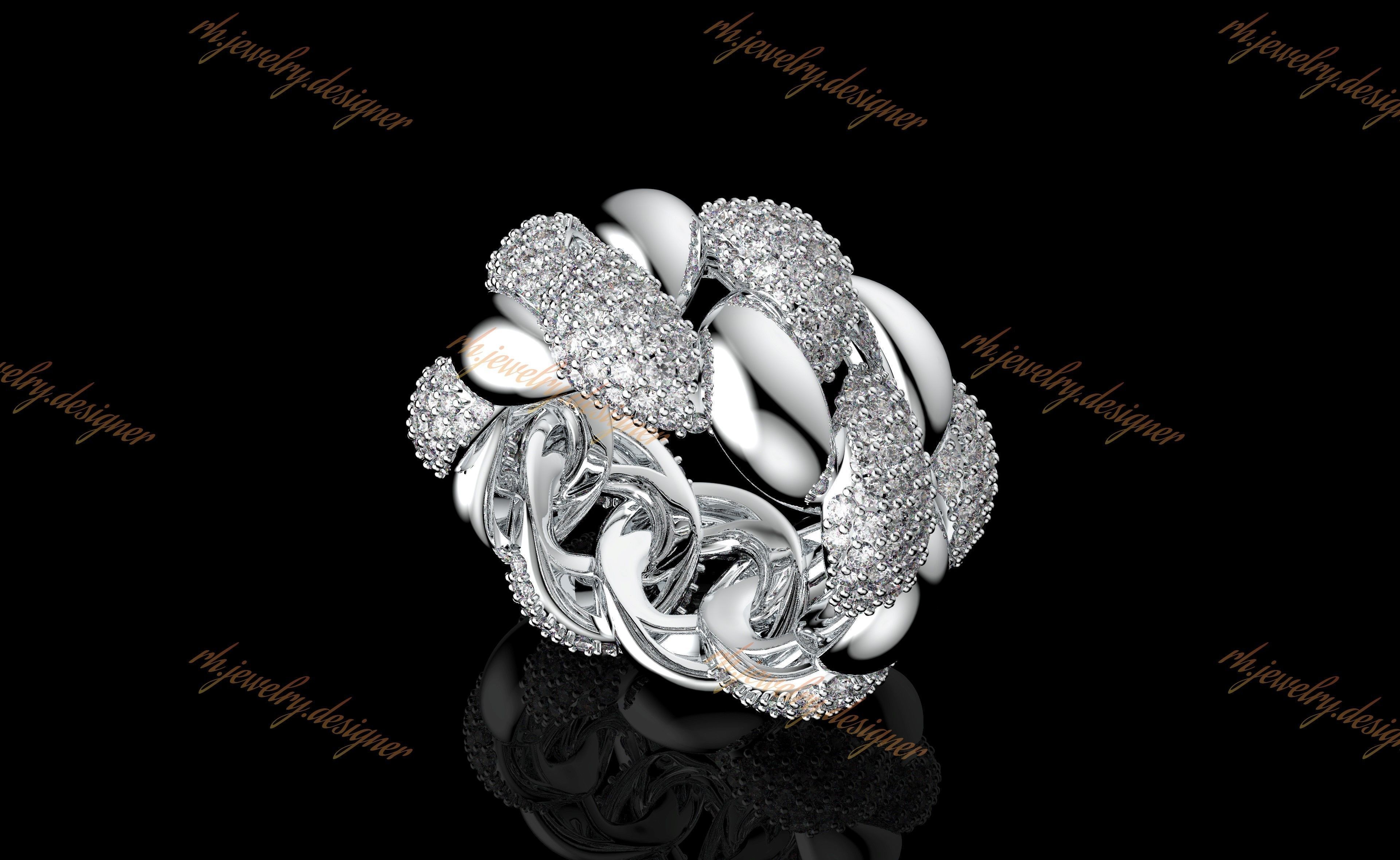 Gold N1036 3D print model_8