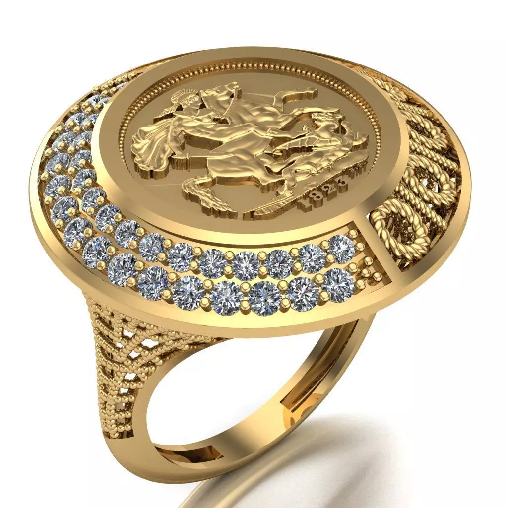 Lira Ring 024 3D print model