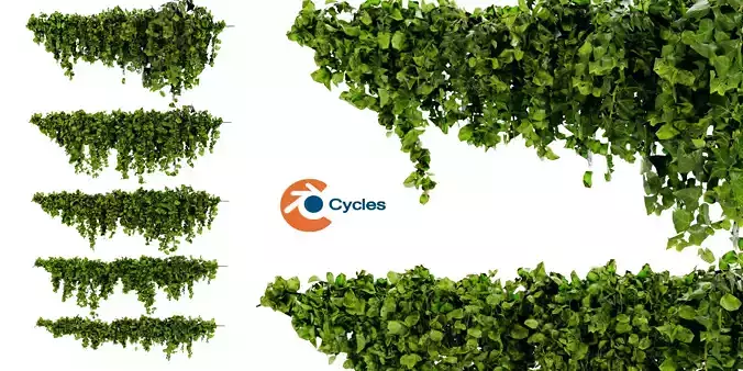 Collection plant vol 437 - blender model 