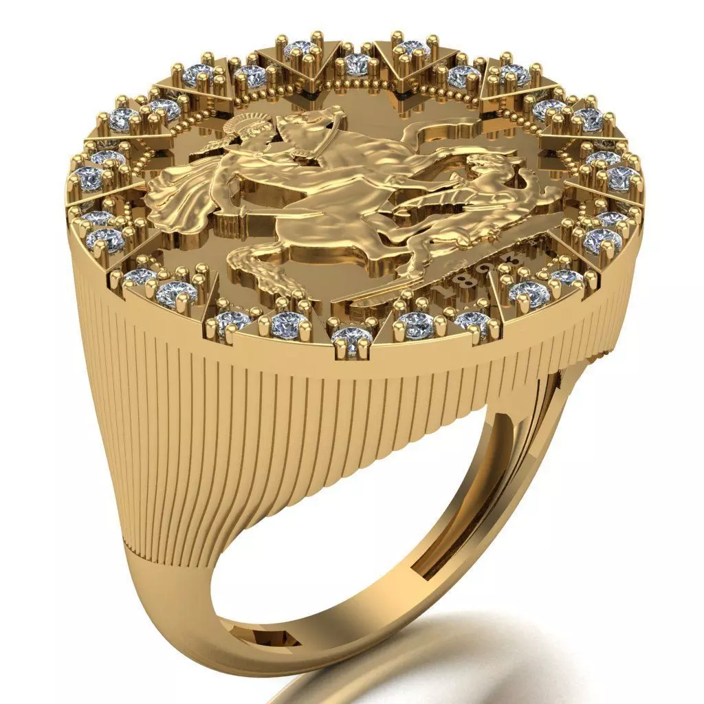 Lira Ring 026 3D print model