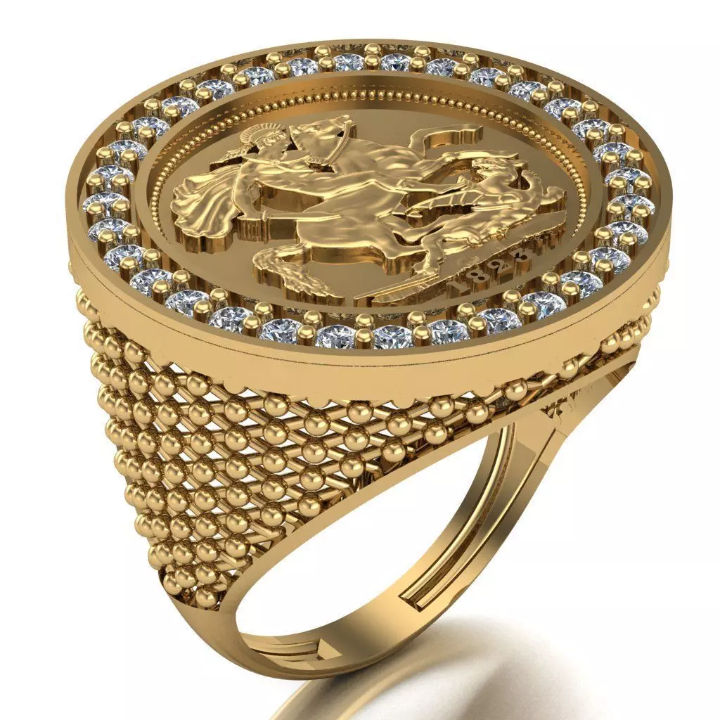 Lira Ring 027 3D print model