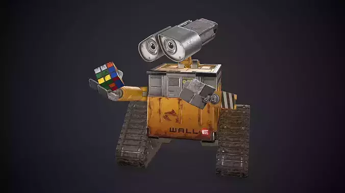 Walle   Low-poly 3D model