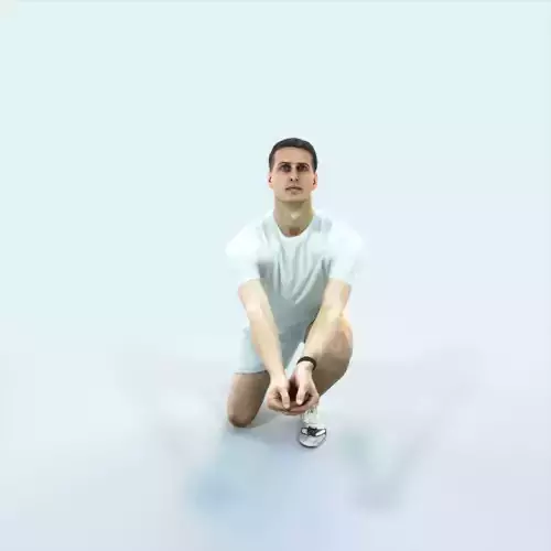 Romance 03M Volleyball Digging Sports Man