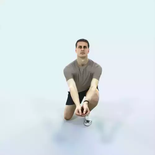 Romance 03J Volleyball Digging Sports Man