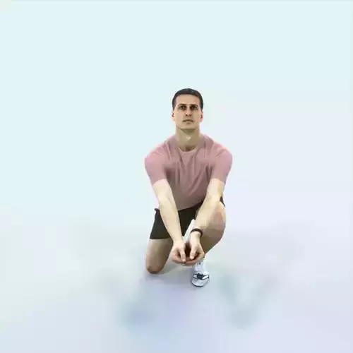 Romance 03I Volleyball Digging Sports Man