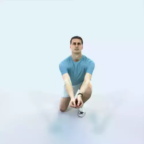 Romance 03F Volleyball Digging Sports Man