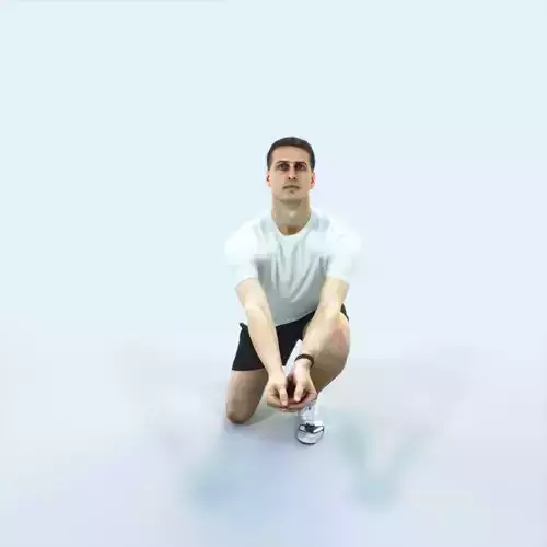 Romance 03D Volleyball Digging Sports Man