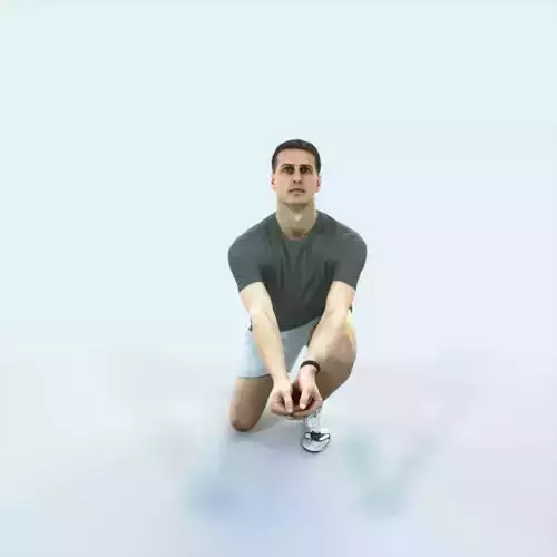 Romance 03C Volleyball Digging Sports Man