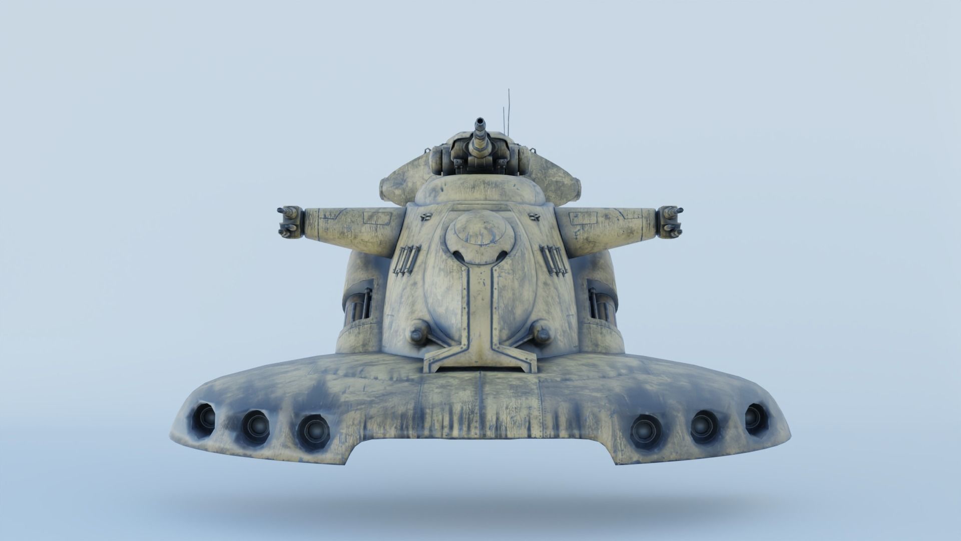 Star Wars AAT Low-poly 3D model_1
