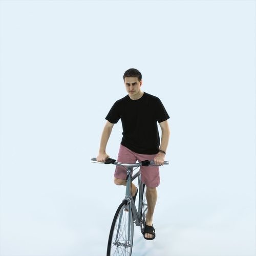Romance 09I bicycle bike Summer Casual Man Low-poly 3D model