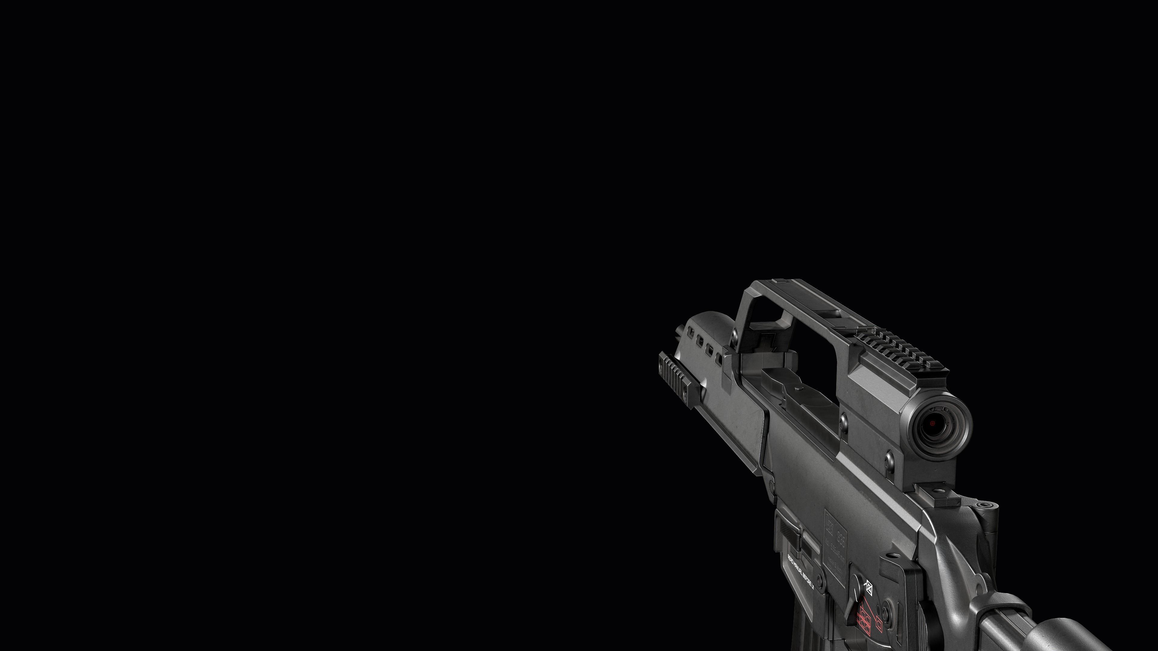 Fully modular assault rifle HK G36 G36E G36K G36KE G36C Low-poly 3D model_60