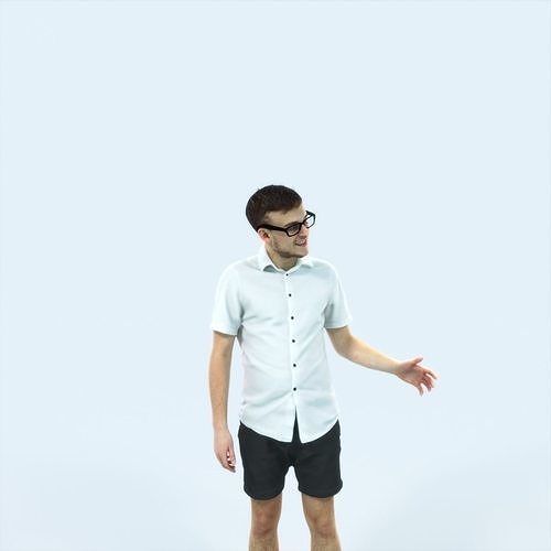 Veracity 17C Explaining Couple Summer Casual Man Low-poly 3D model