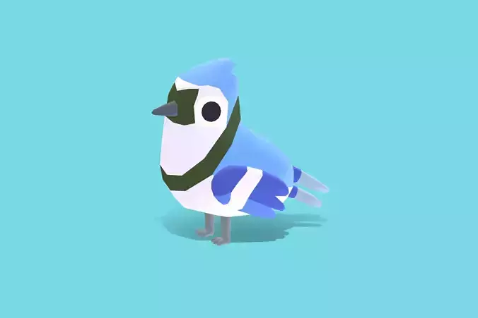 Quirky Series - Blue Jay