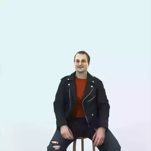 Victory 03L Listening Sitting Casual Man