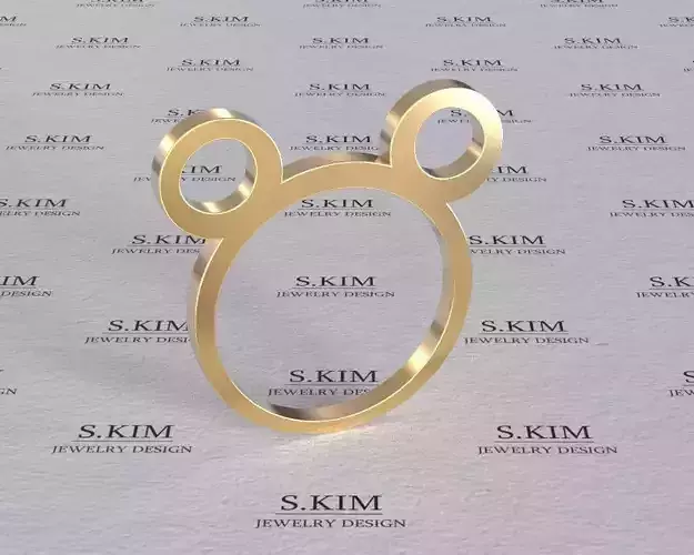 Mickey mouse ring
