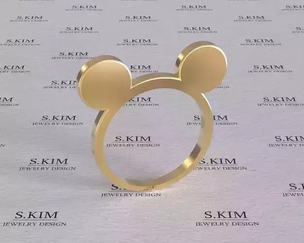 Mickey mouse ring