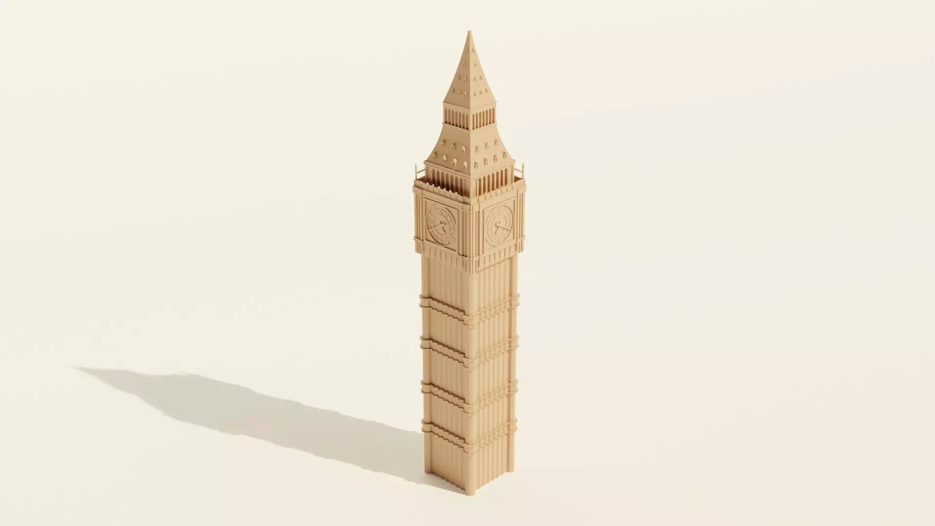 Big Ben 3D print model_0