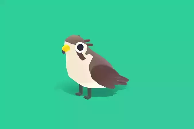 Quirky Series - Prairie Falcon