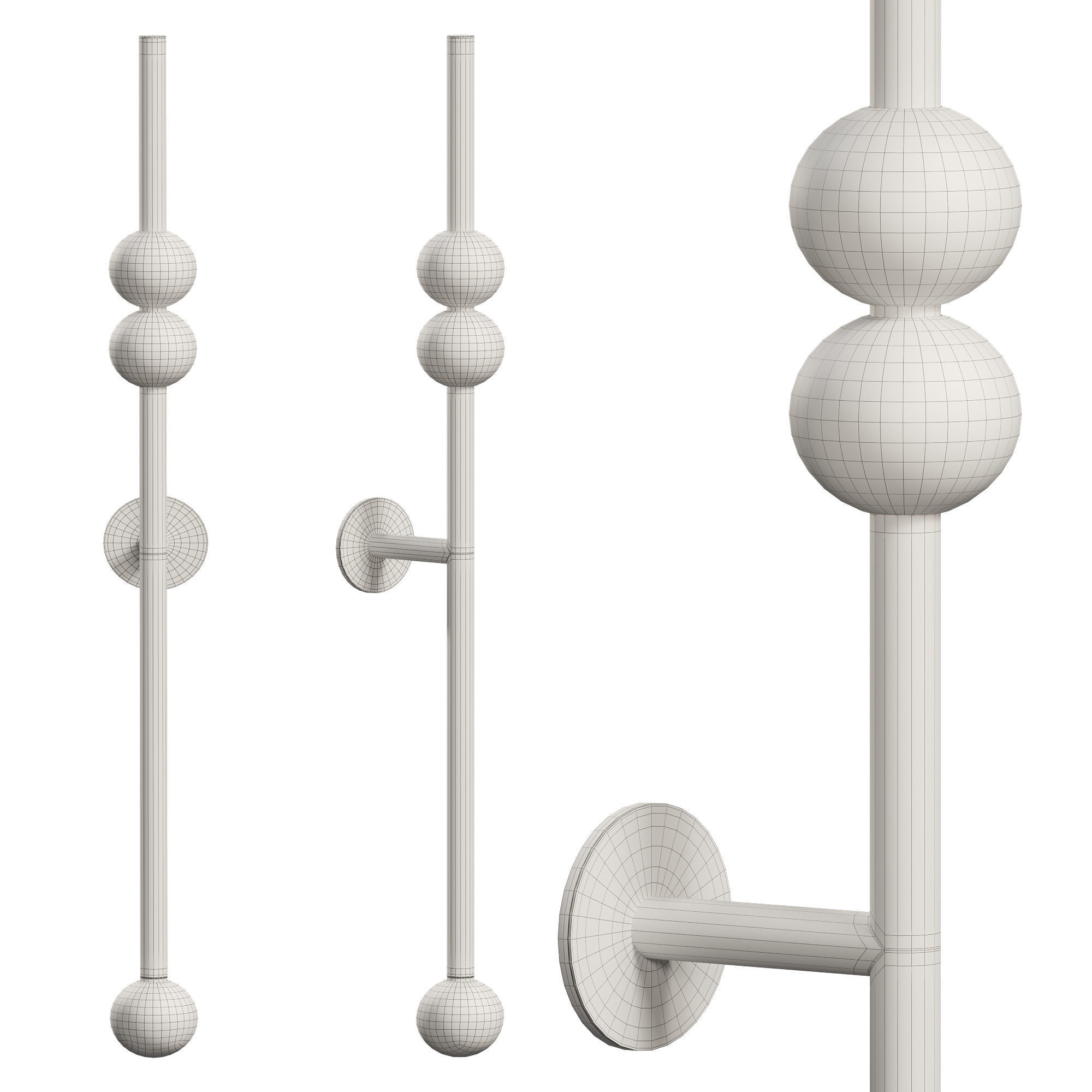 Auhaus Sconce by Giffin Design 3D model_1