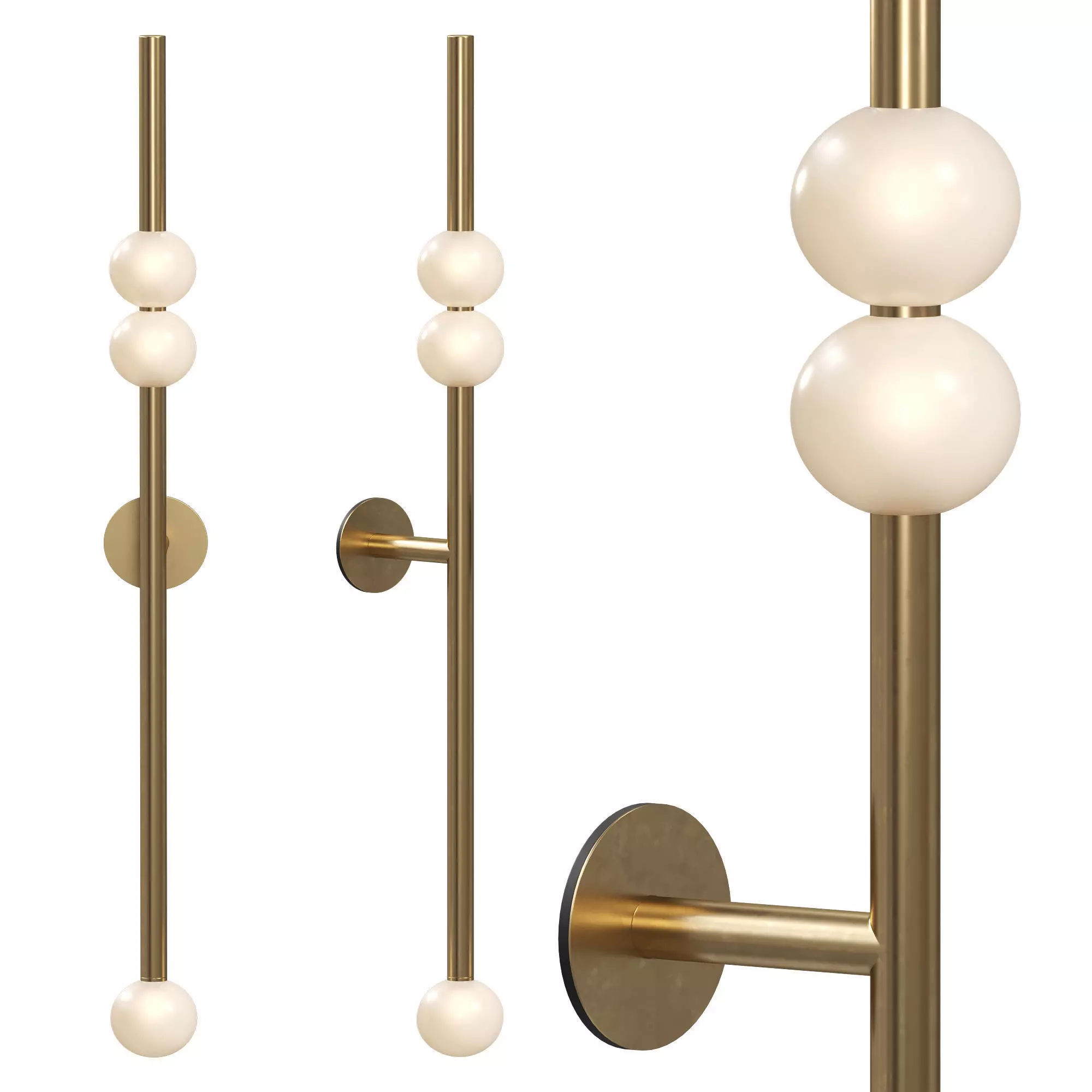 Auhaus Sconce by Giffin Design 3D model_0