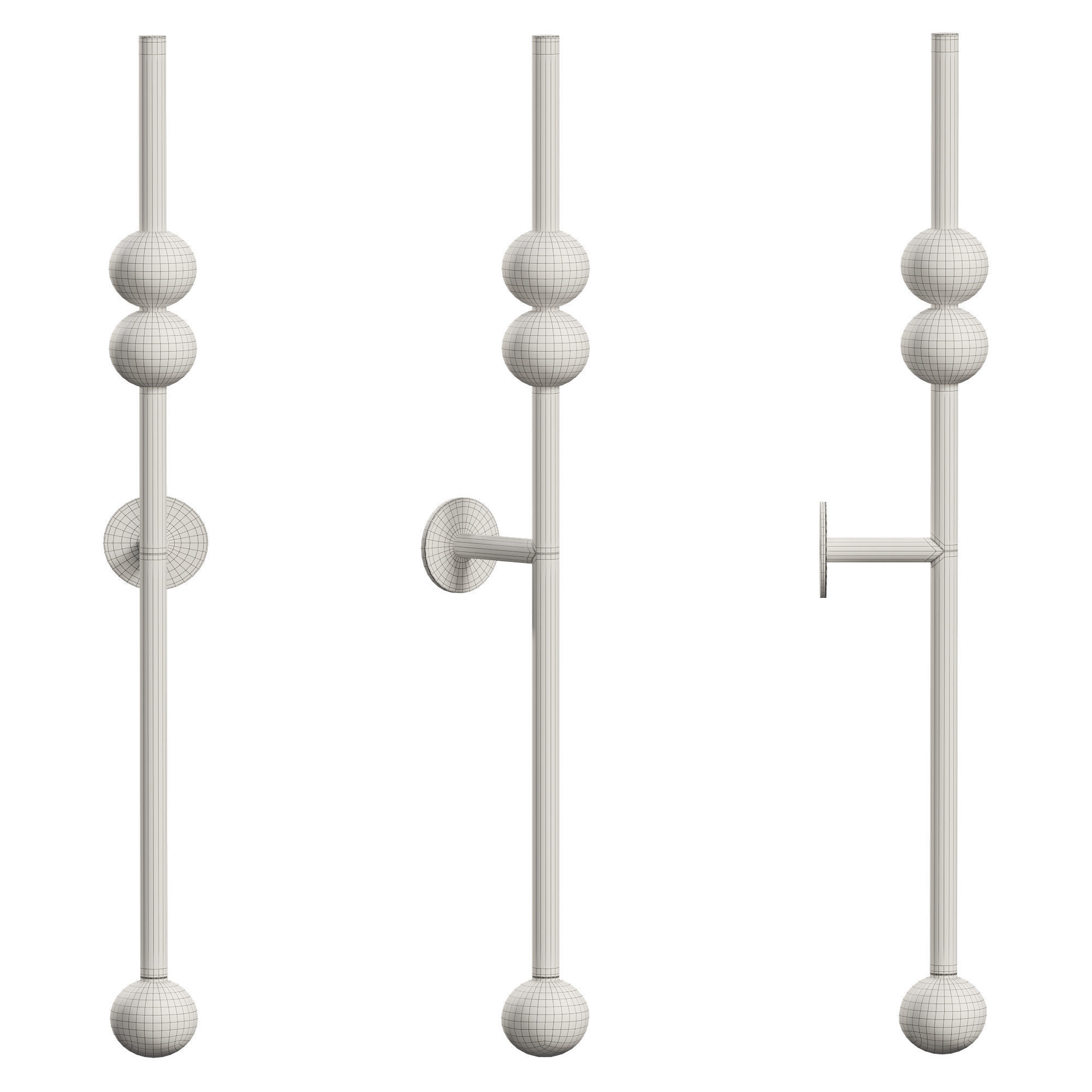 Auhaus Sconce by Giffin Design 3D model_3