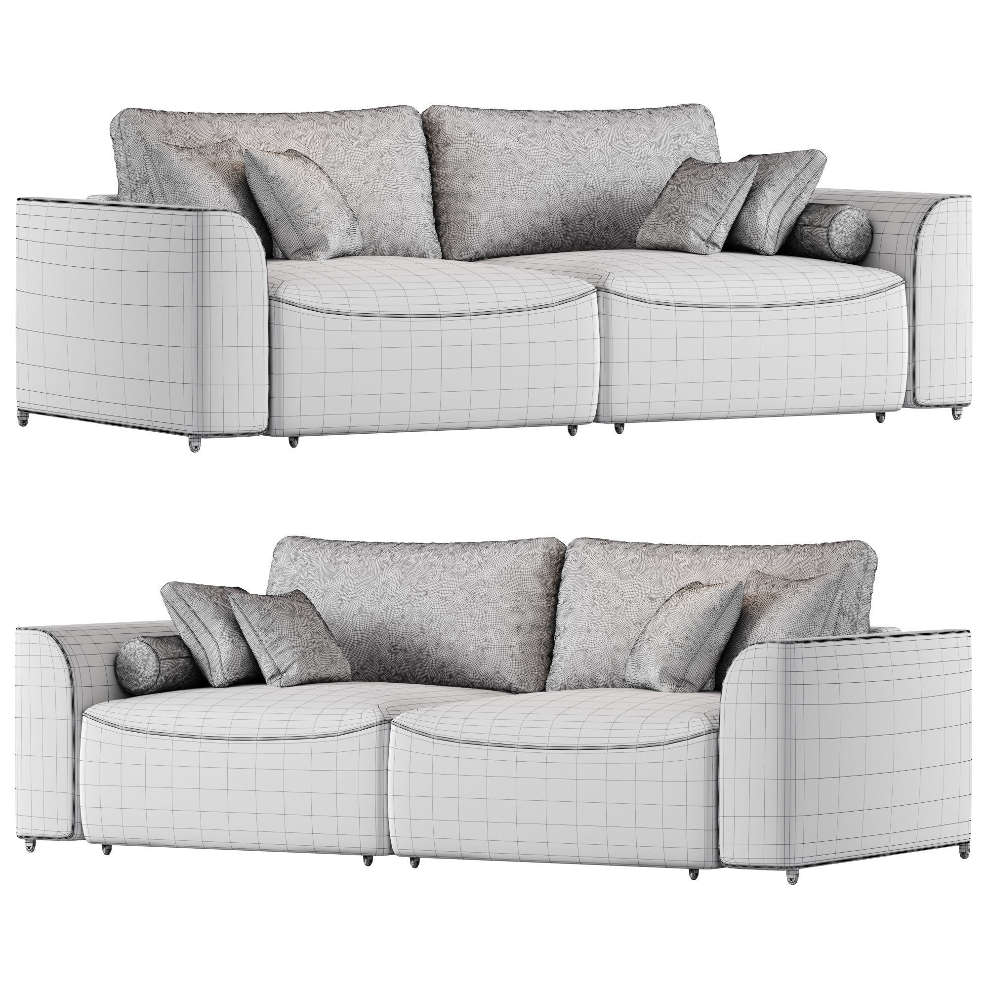 Kyron sofa 3D model_3