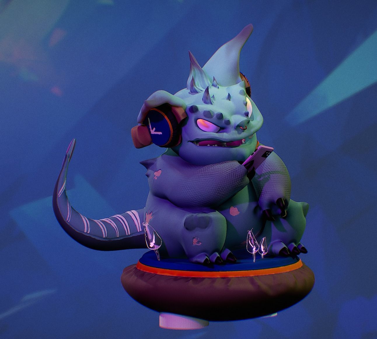 Mini montre Sonnie 3D print model_2