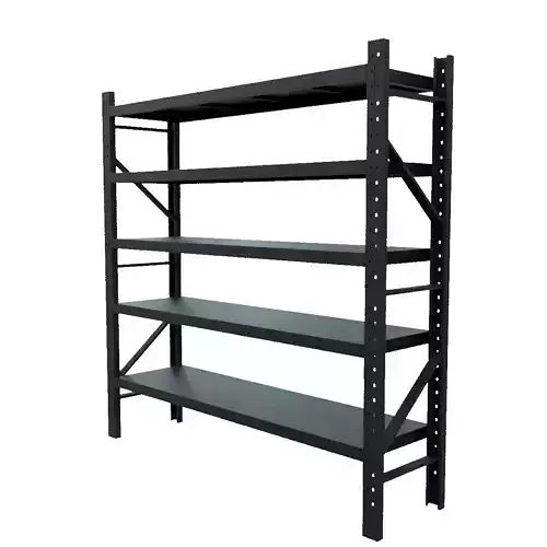 Black shelf