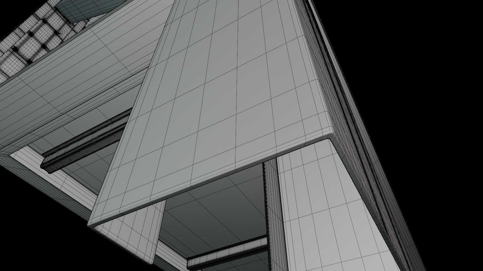 Black shelf 3D model_17