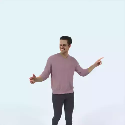 Virtue 11I pointing Couple Pointing walking Casual Man