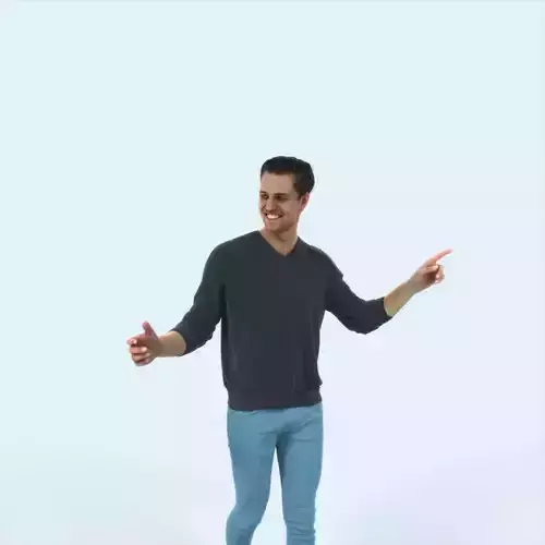 Virtue 11G pointing Couple Pointing walking Casual Man