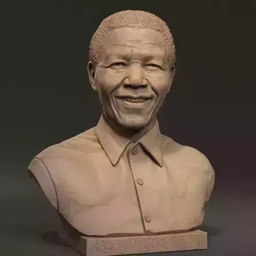 Nelson Mandela 3D print model