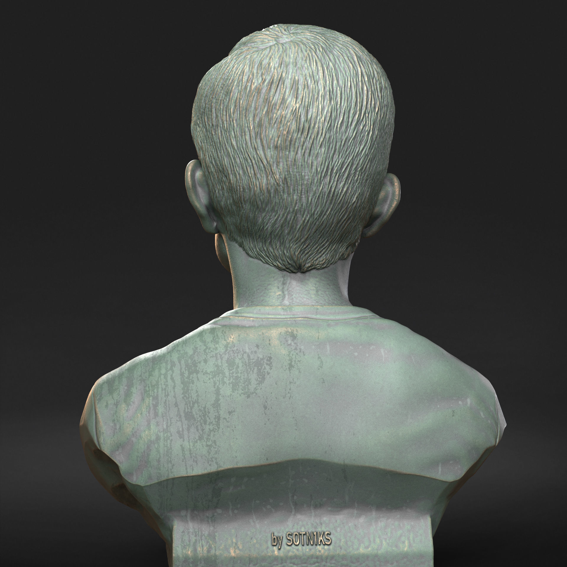 Vitalik Buterin 3D print model_7