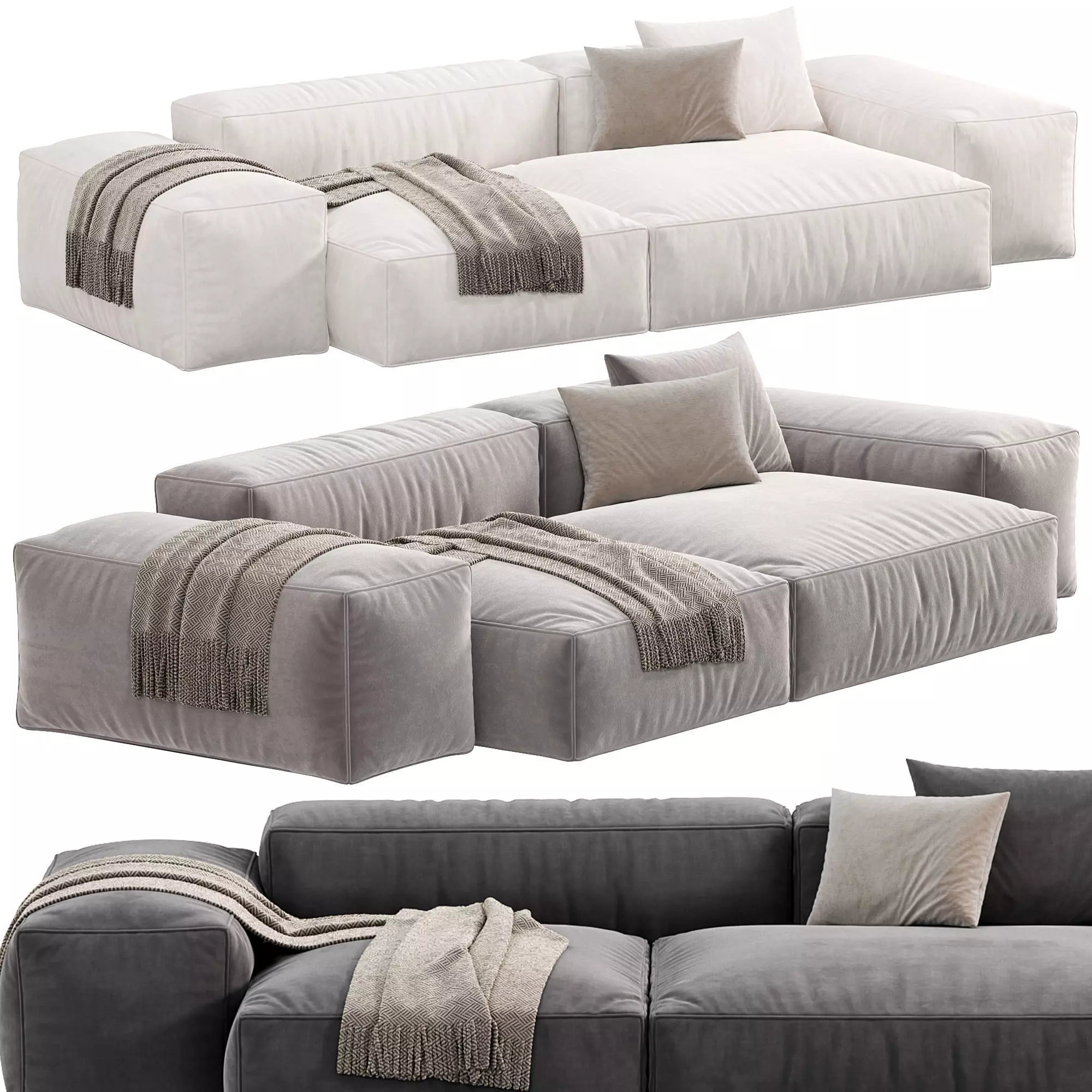 Bargo Loft Sofa by tuodivano 3D model