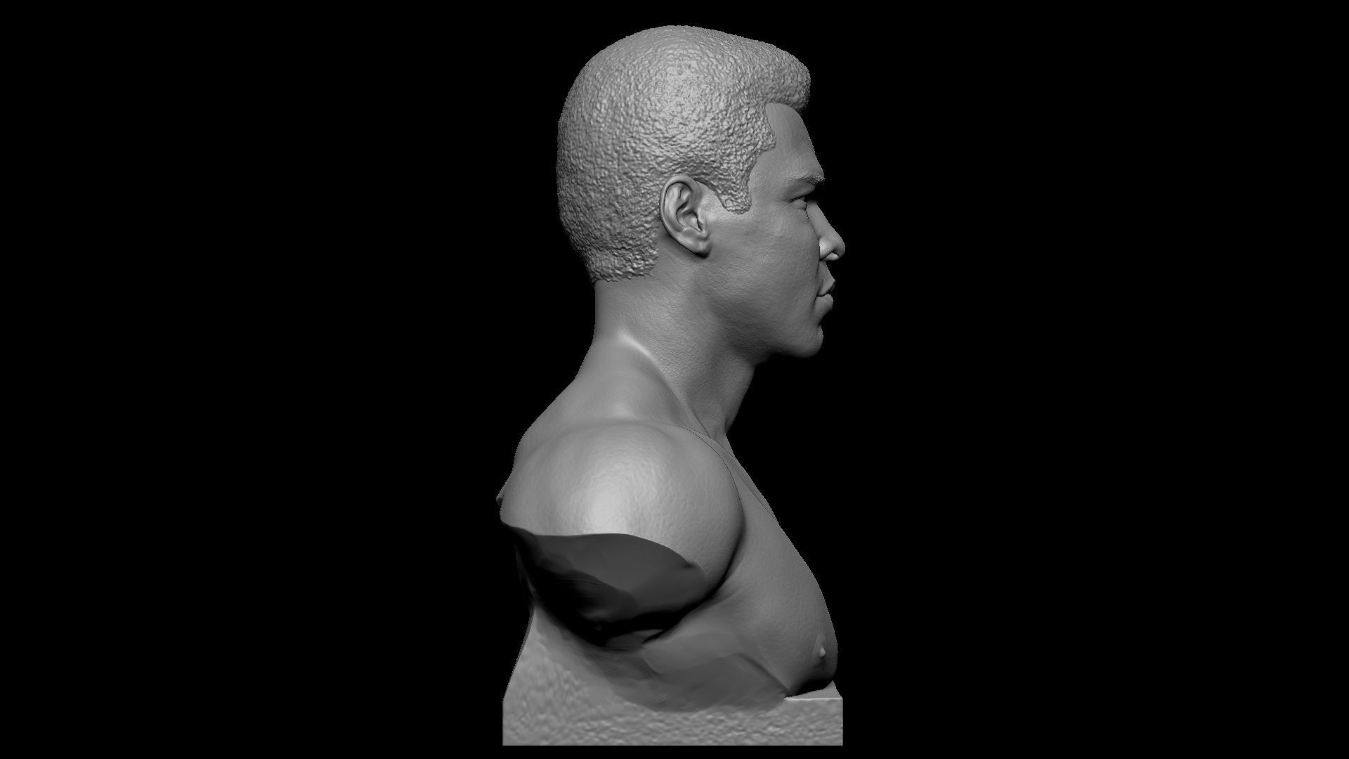Muhammad Ali 3D print model_22