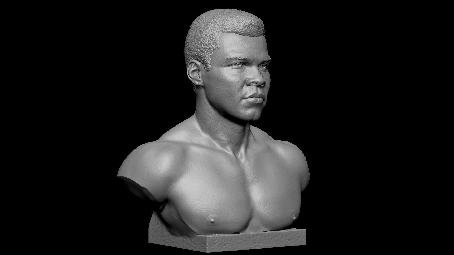 Muhammad Ali 3D print model_27