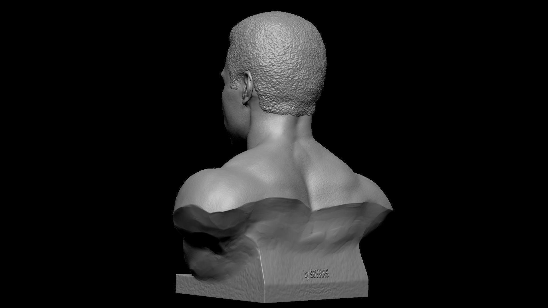 Muhammad Ali 3D print model_11