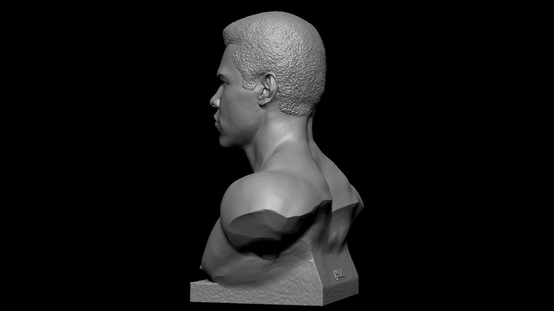 Muhammad Ali 3D print model_38