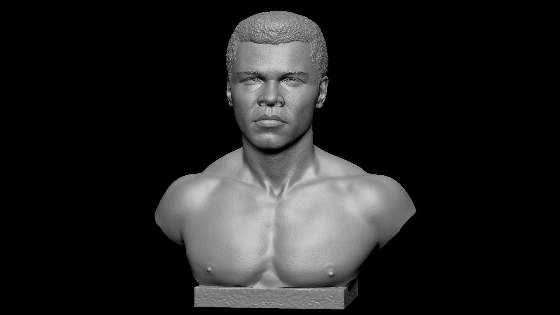 Muhammad Ali 3D print model_20
