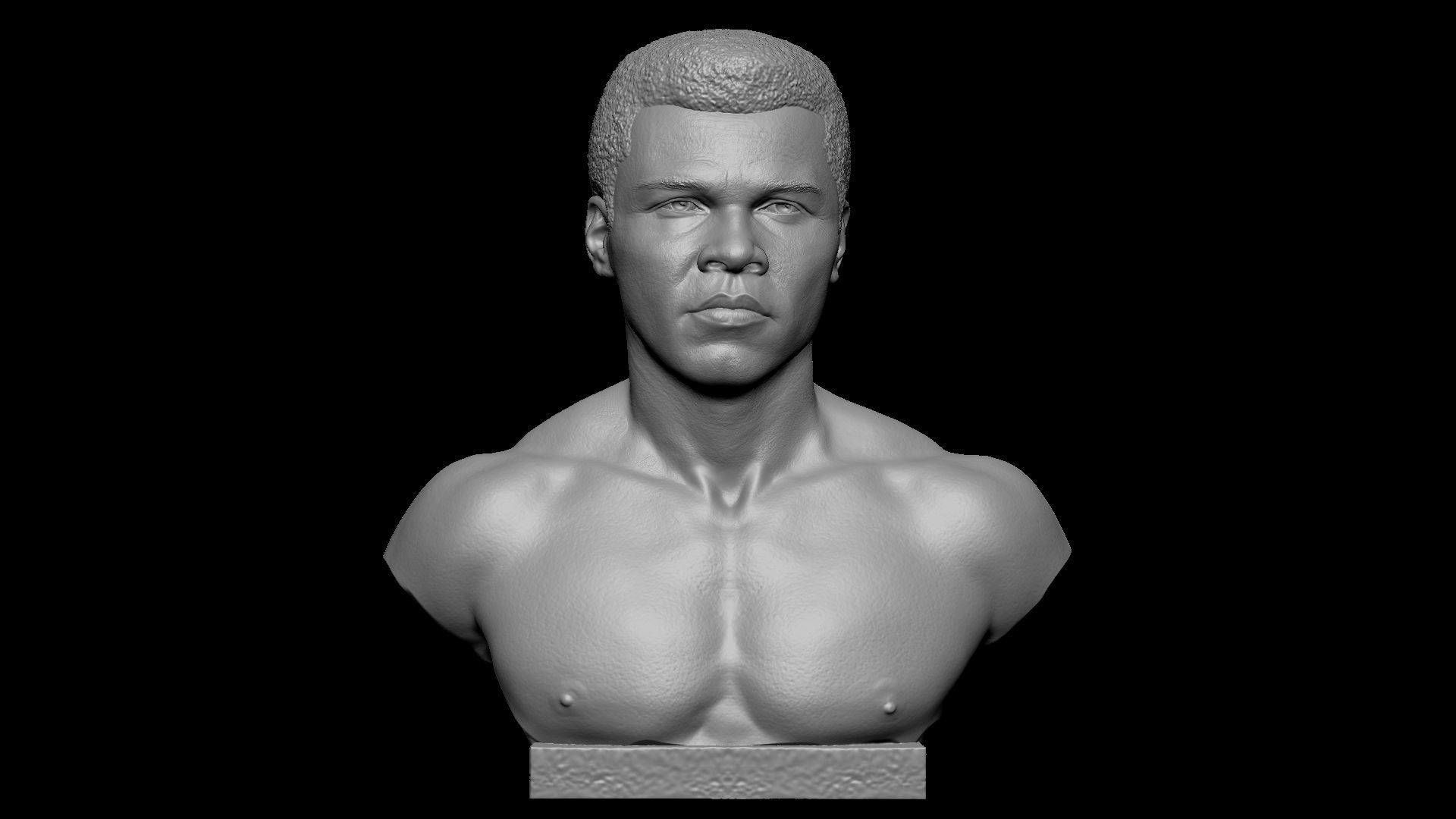 Muhammad Ali 3D print model_29