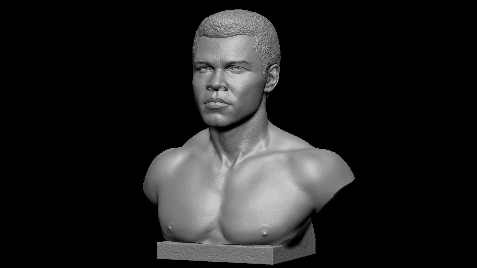 Muhammad Ali 3D print model_31