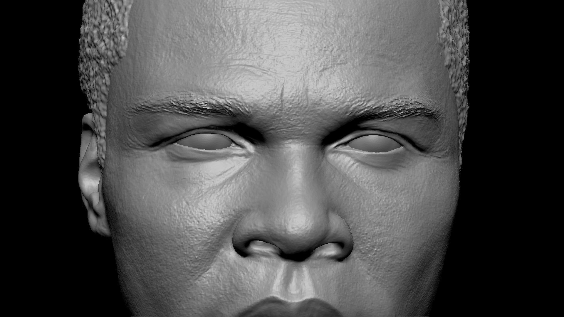 Muhammad Ali 3D print model_7