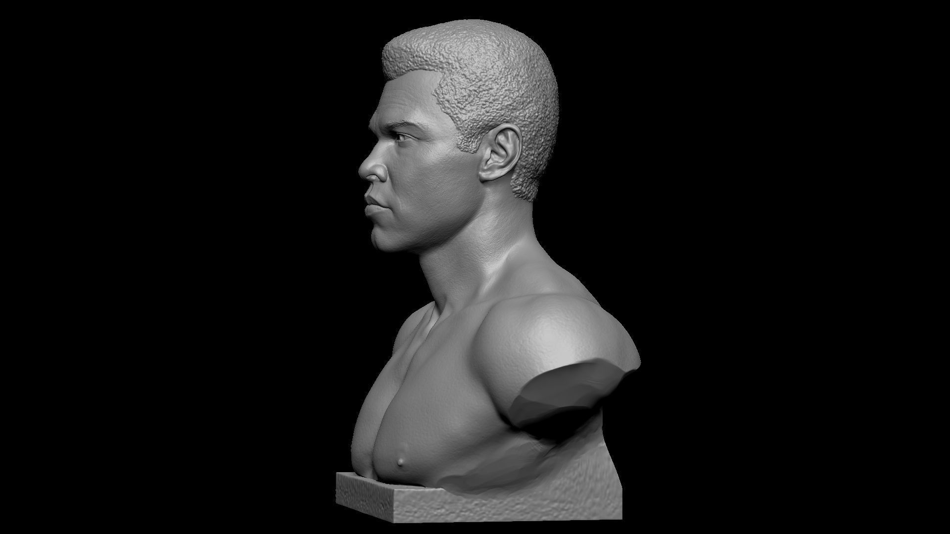 Muhammad Ali 3D print model_36