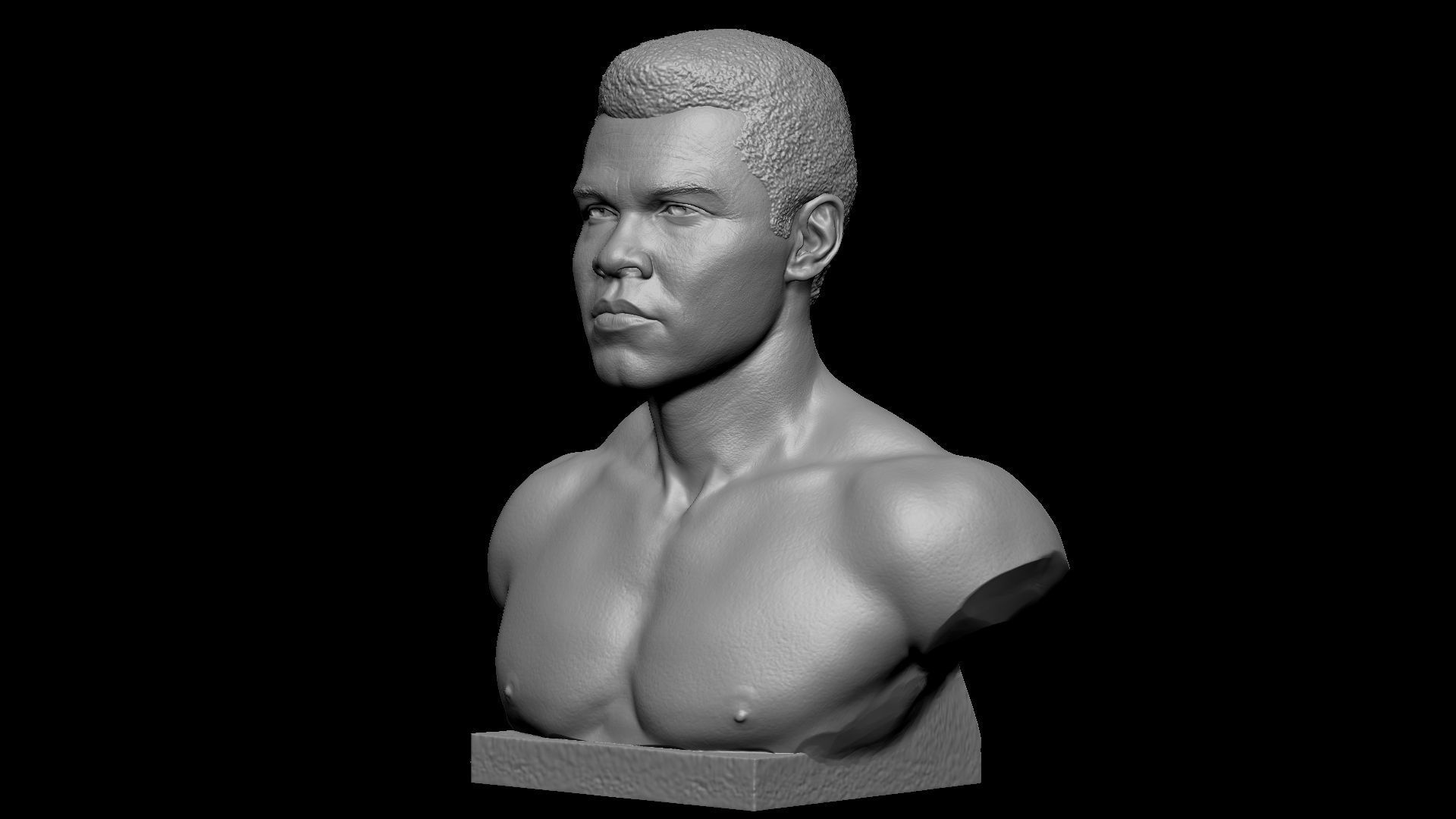 Muhammad Ali 3D print model_33
