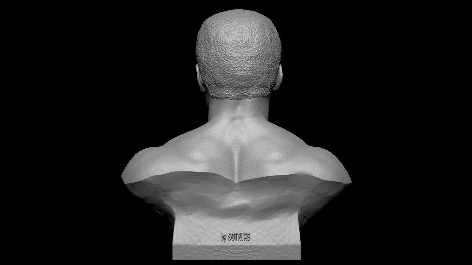 Muhammad Ali 3D print model_15